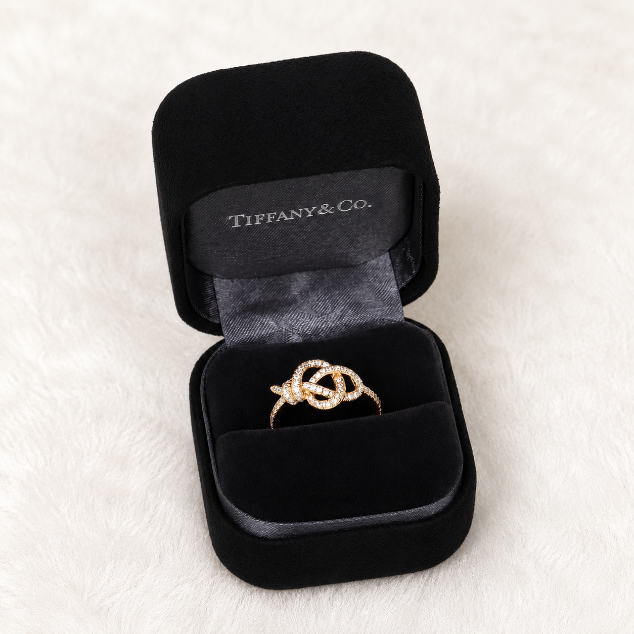 TIFFANY&CO – Knot Double Row Ring