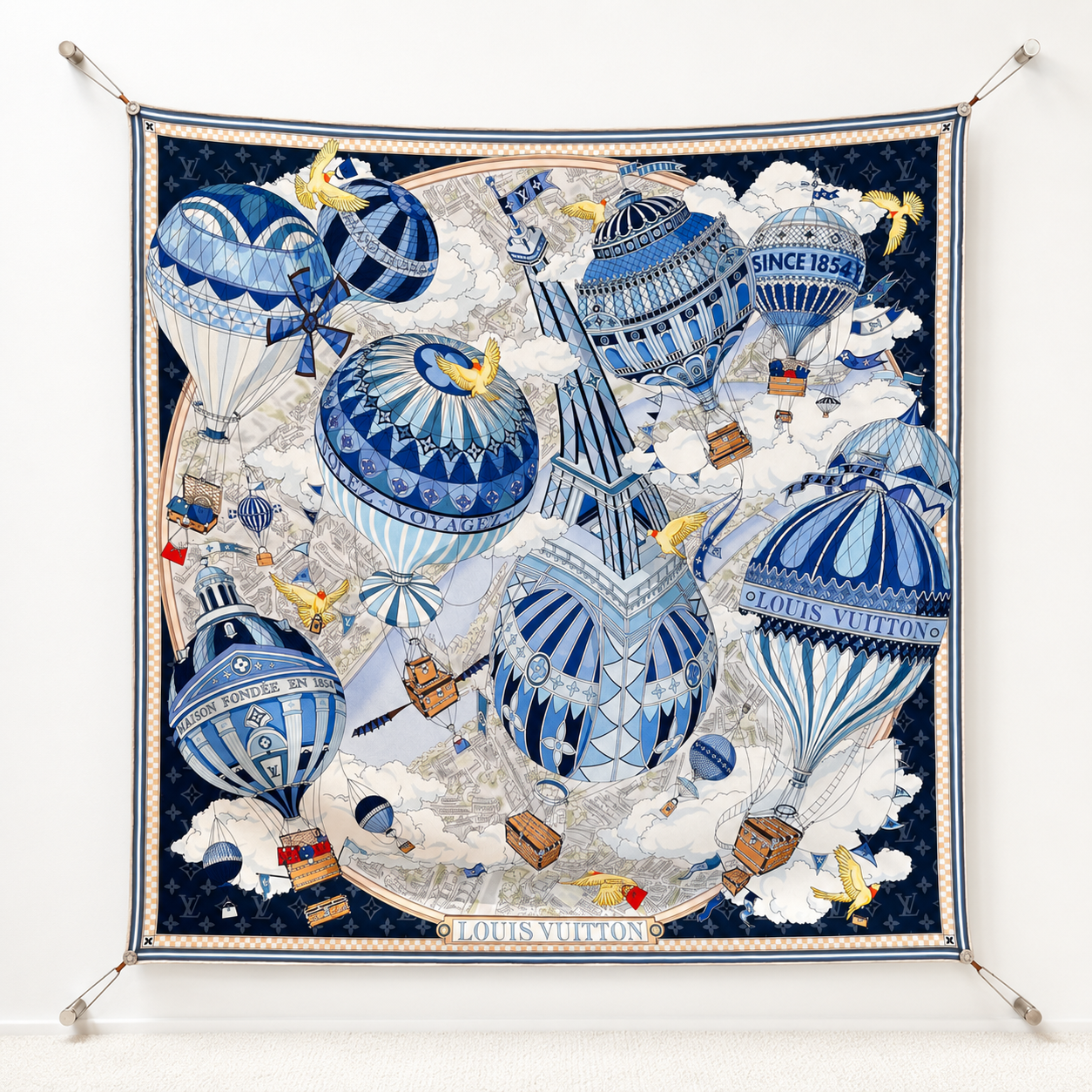 Louis Vuitton – Silk Scarf