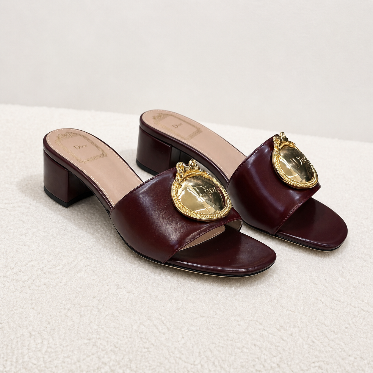 Dior - shoes burgundy